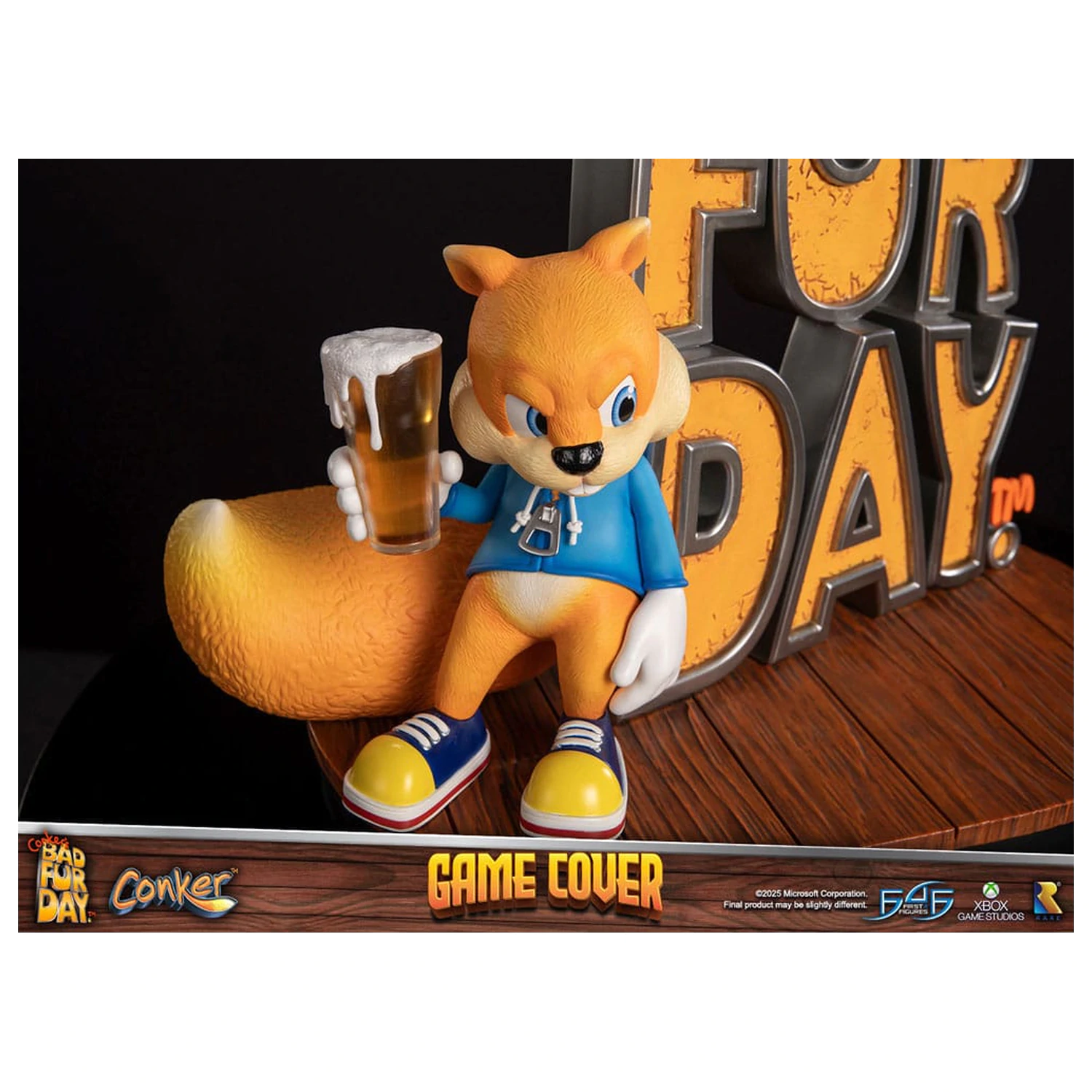 Conker´s Bad Fur Day Statue Game Cover Exclusive Edition 45 cm product photo