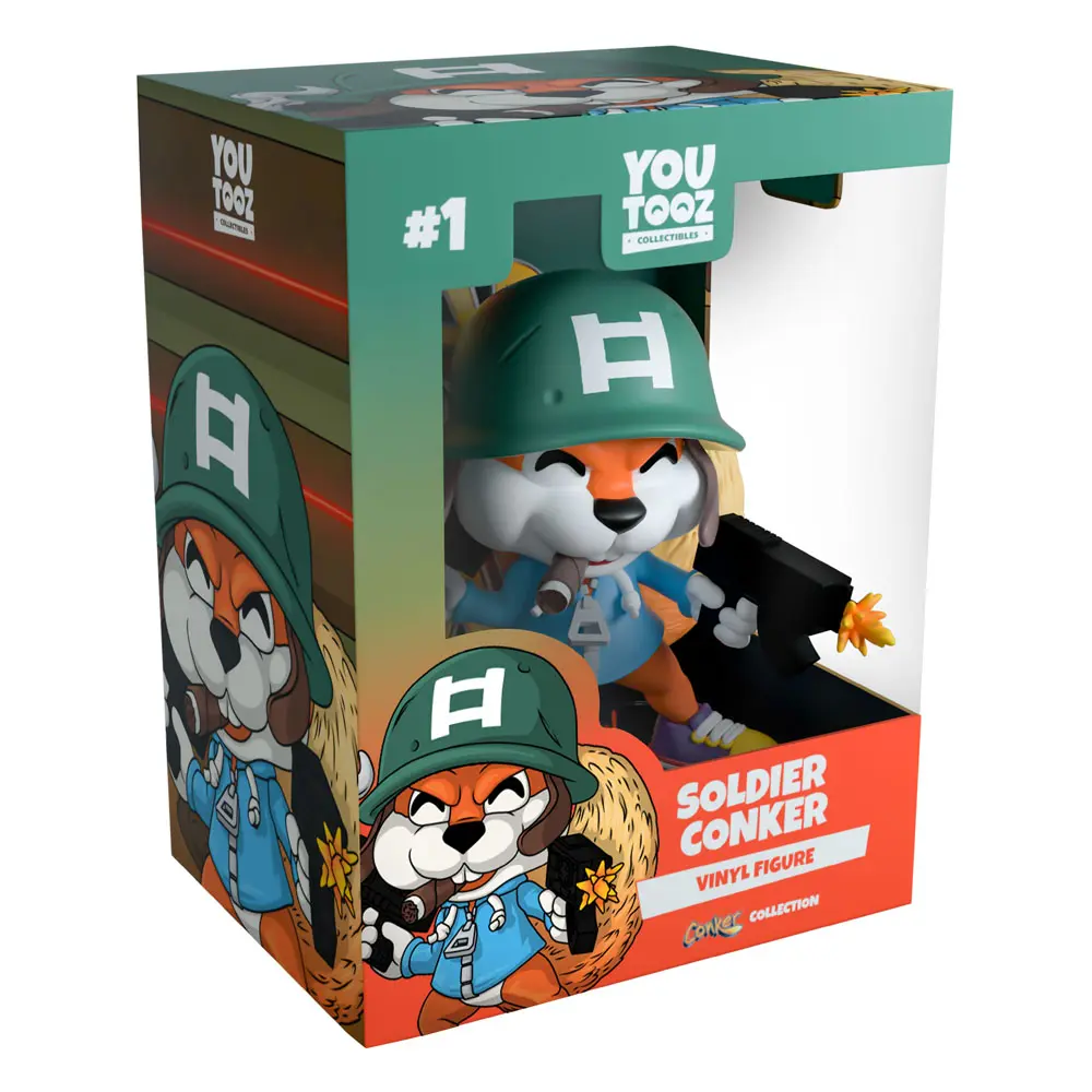 Conker's Bad Fur Day Vinyl Figure Soldier Cronker 12 cm product photo
