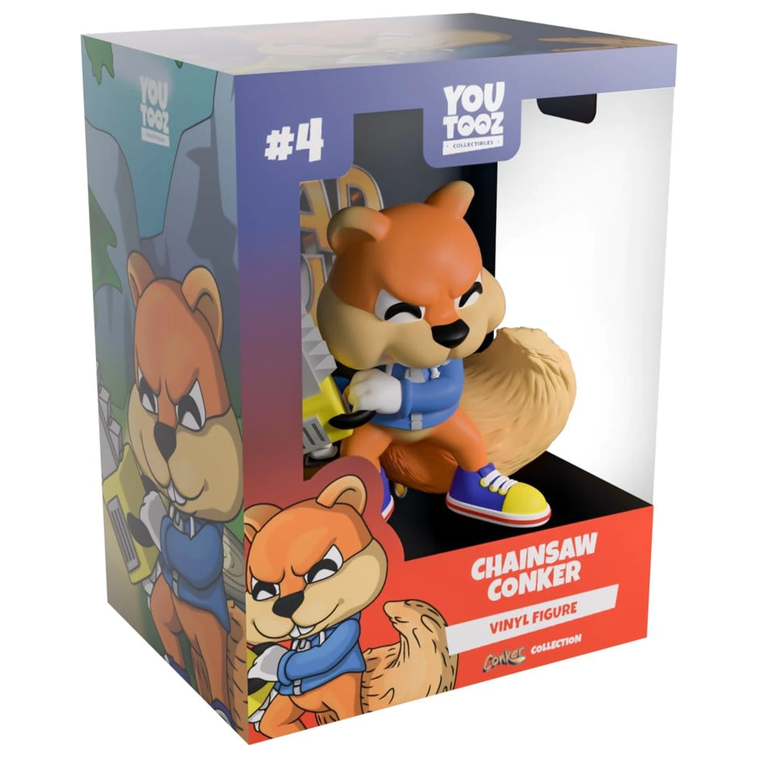 Conker’s Bad Fur Day Vinyl Figure Chainsaw Conker 8 cm product photo