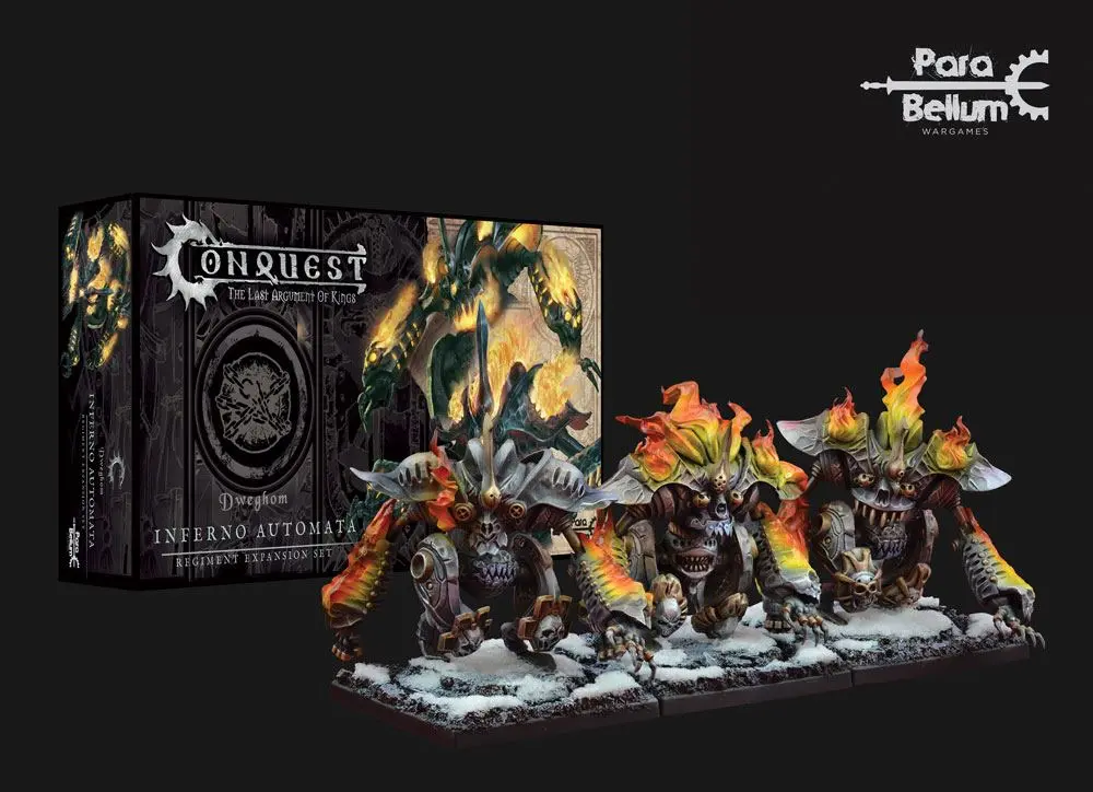 Conquest: The Last Argument of Kings Miniatures 3-Pack Dweghom: Inferno Automata product photo
