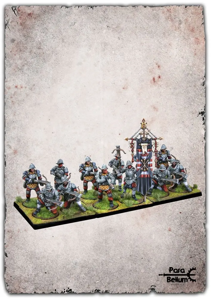 Conquest: The Last Argument of Kings Miniatures 12-Pack Hundred Kingdoms: Mercenary Crossbowmen product photo