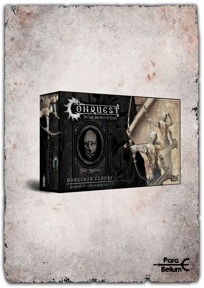 Conquest: The Last Argument of Kings Miniatures 12-Pack Spires: Marksmen Clones product photo