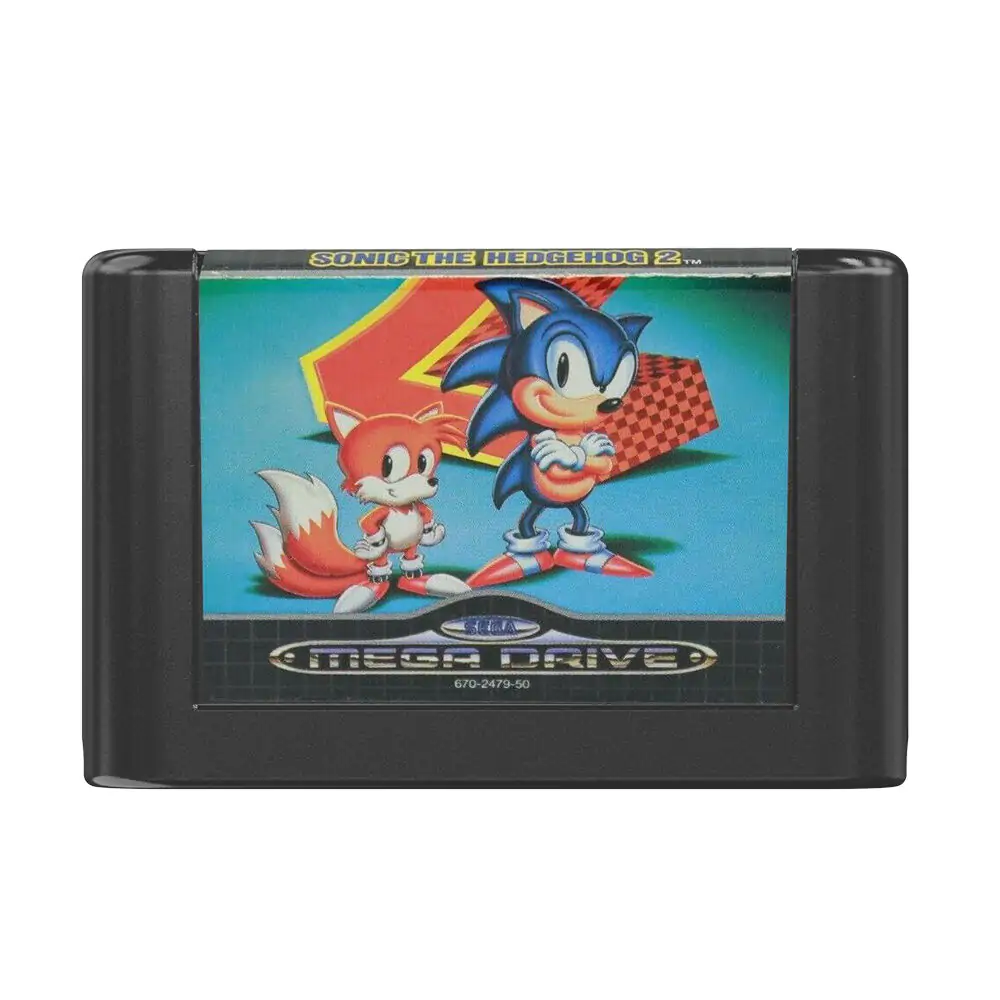 Console Heroes Sonic The Hedgehog 2 Mega Drive diorama product photo