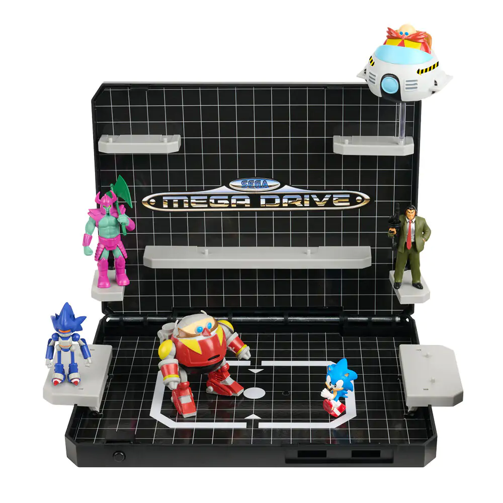 Console Heroes Sonic the Hedgehog Boss Level 1 Mega Drive diorama product photo