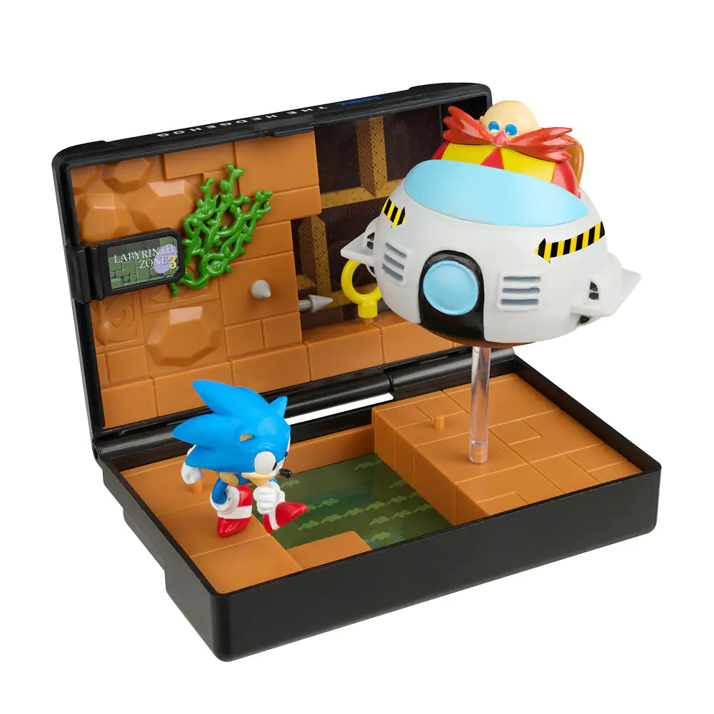 Console Heroes Sonic the Hedgehog Boss Level 1 Mega Drive diorama product photo