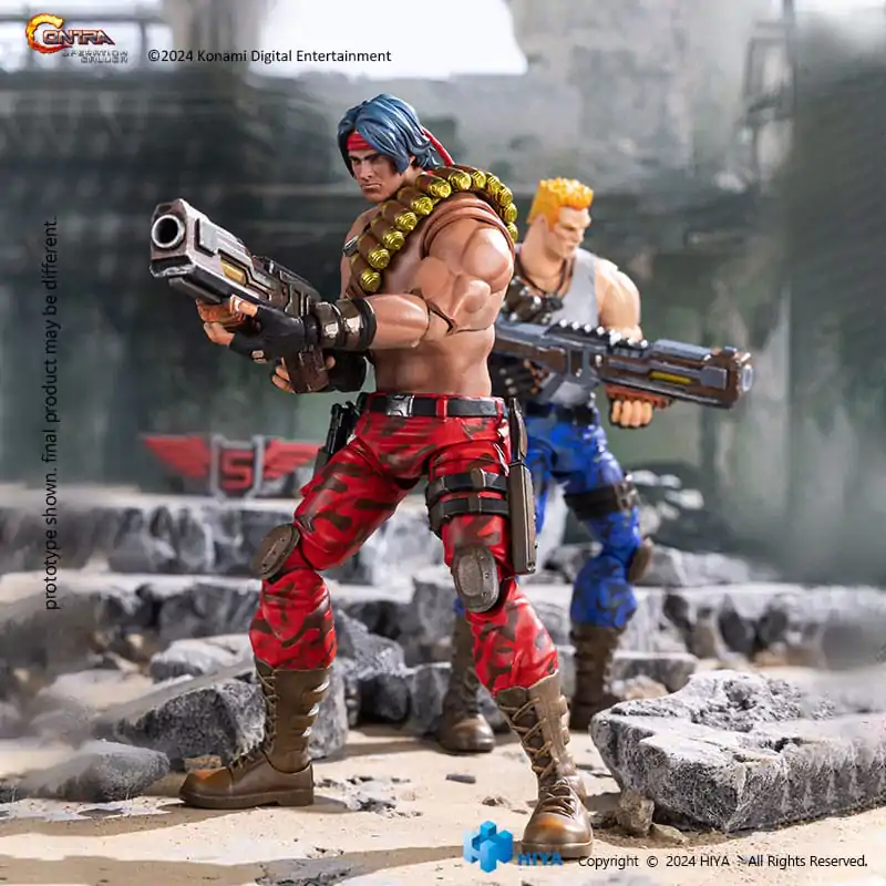 Contra: Operation Galuga Exquisite Basic Action Figure Bill Rizer 16 cm termékfotó