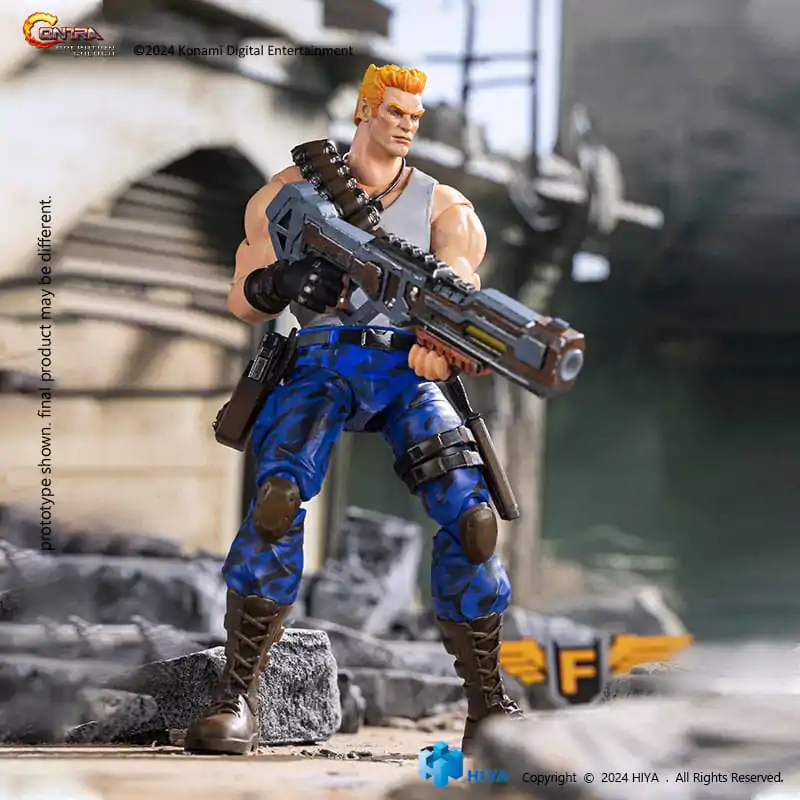 Contra: Operation Galuga Exquisite Basic Action Figure Bill Rizer 16 cm termékfotó