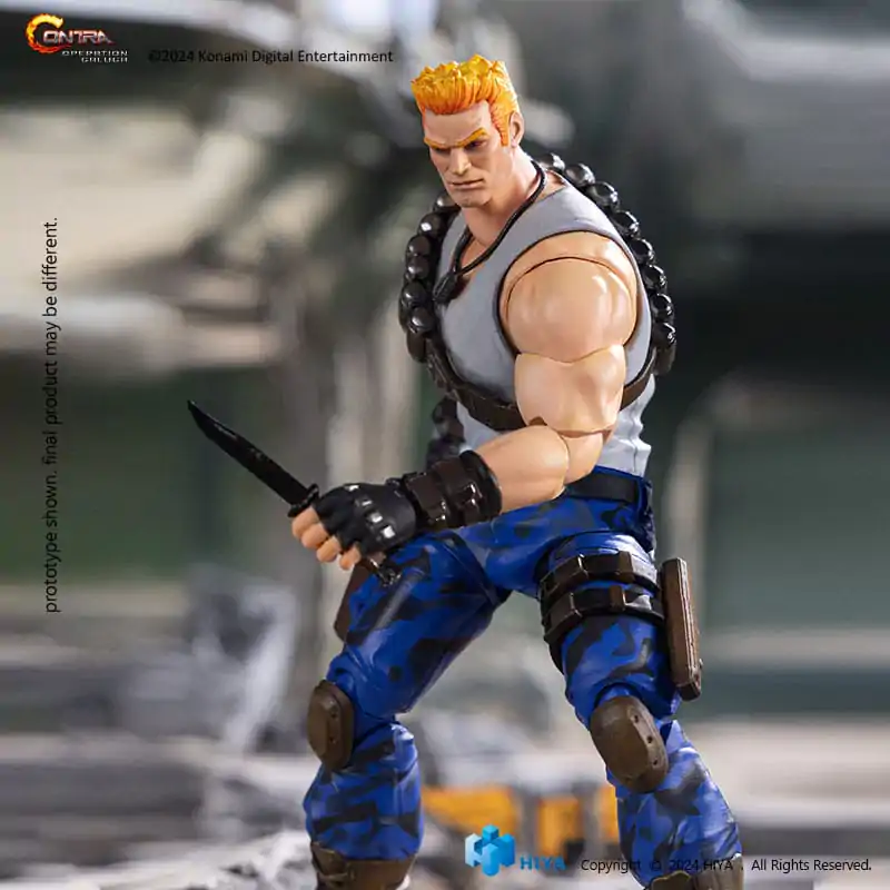 Contra: Operation Galuga Exquisite Basic Action Figure Bill Rizer 16 cm termékfotó