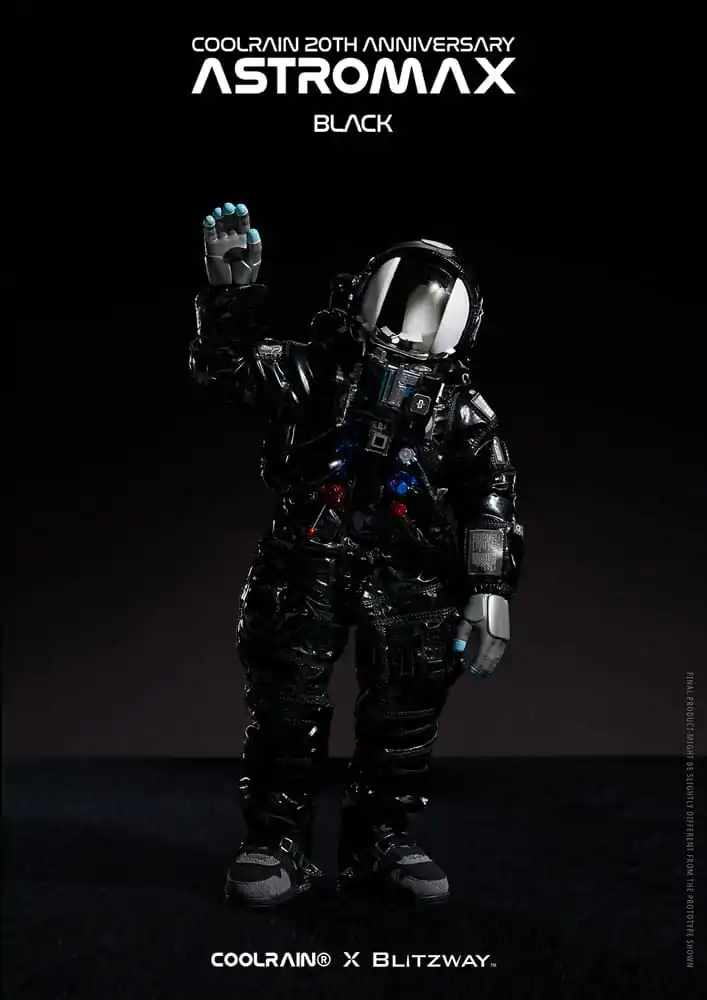 Coolrain Blue Labo Series Action Figure 1/6 Astromax (Black Version) 32 cm product photo