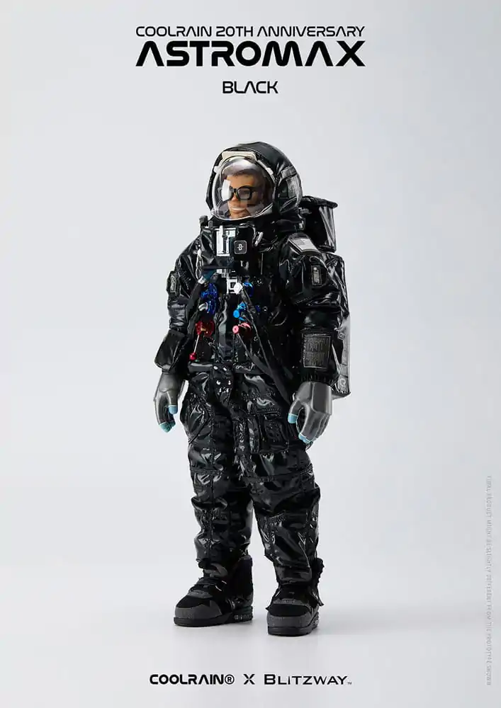 Coolrain Blue Labo Series Action Figure 1/6 Astromax (Black Version) 32 cm product photo
