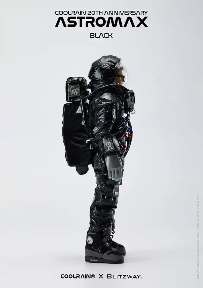 Coolrain Blue Labo Series Action Figure 1/6 Astromax (Black Version) 32 cm product photo