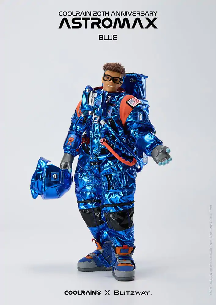 Coolrain Blue Labo Series Action Figure 1/6 Astromax (Blue Version) 32 cm product photo