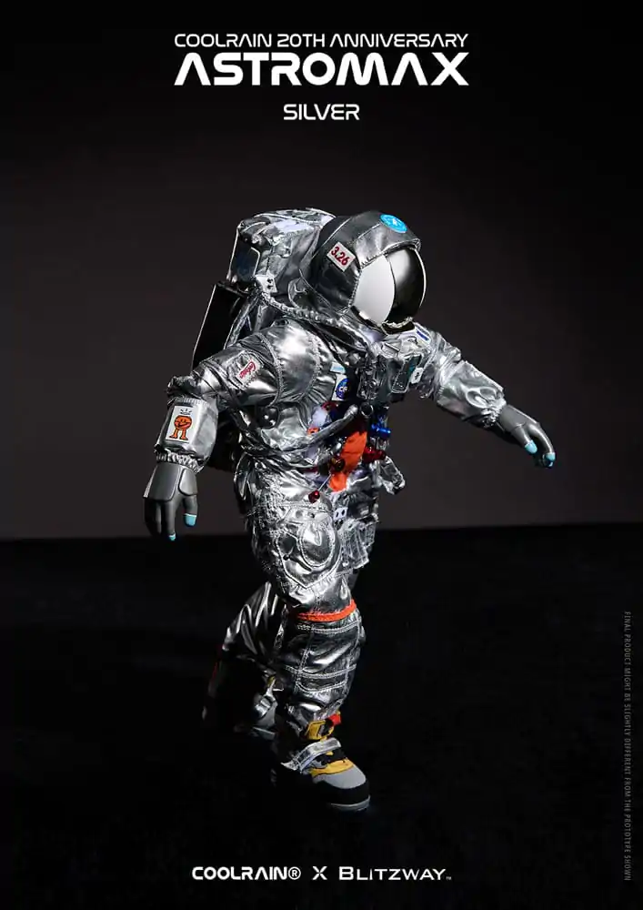 Coolrain Blue Labo Series Action Figure 1/6 Astromax (Silver Version) 32 cm product photo