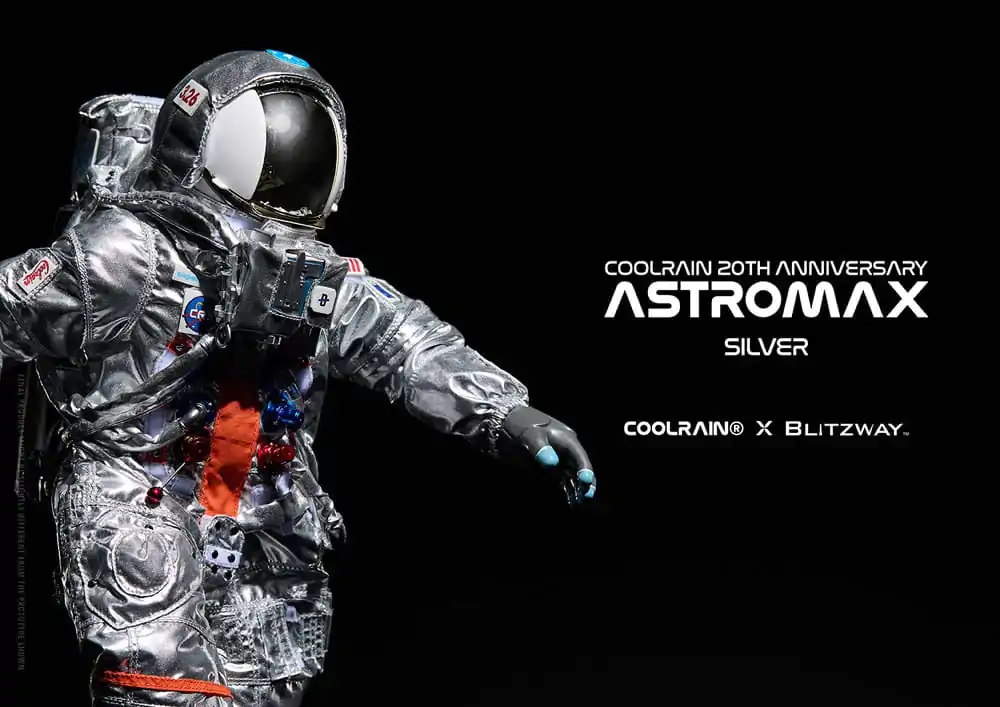 Coolrain Blue Labo Series Action Figure 1/6 Astromax (Silver Version) 32 cm product photo