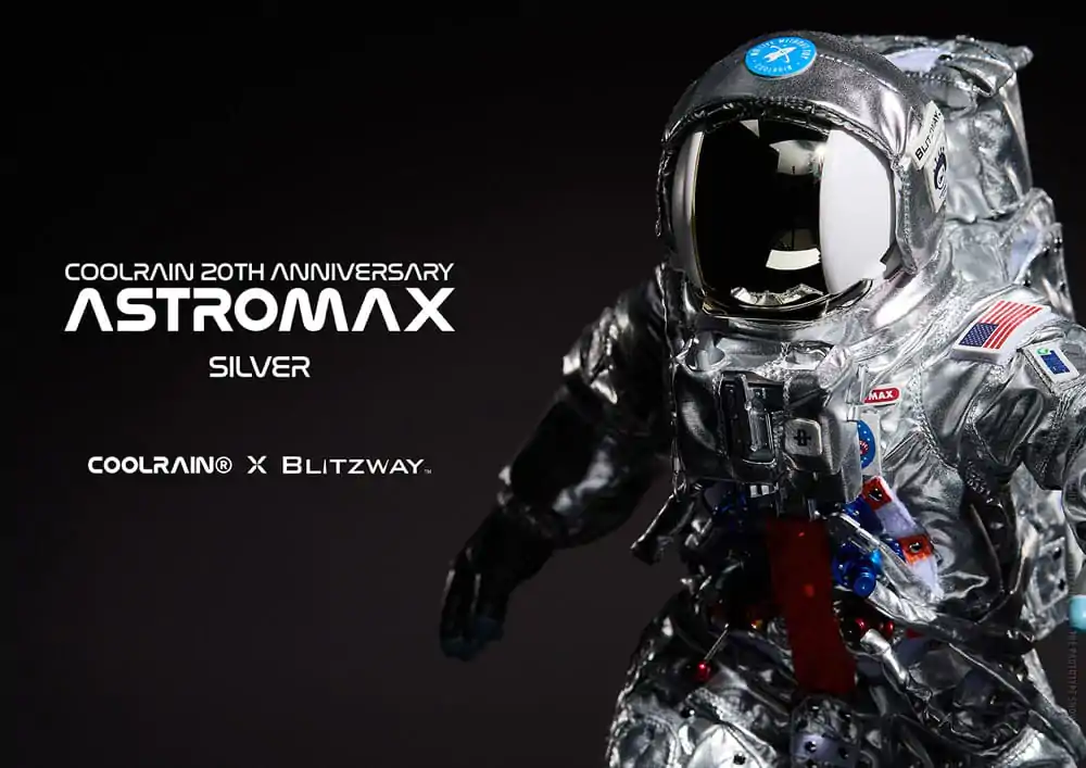 Coolrain Blue Labo Series Action Figure 1/6 Astromax (Silver Version) 32 cm product photo