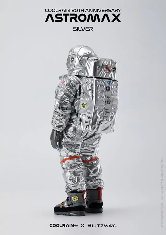 Coolrain Blue Labo Series Action Figure 1/6 Astromax (Silver Version) 32 cm product photo