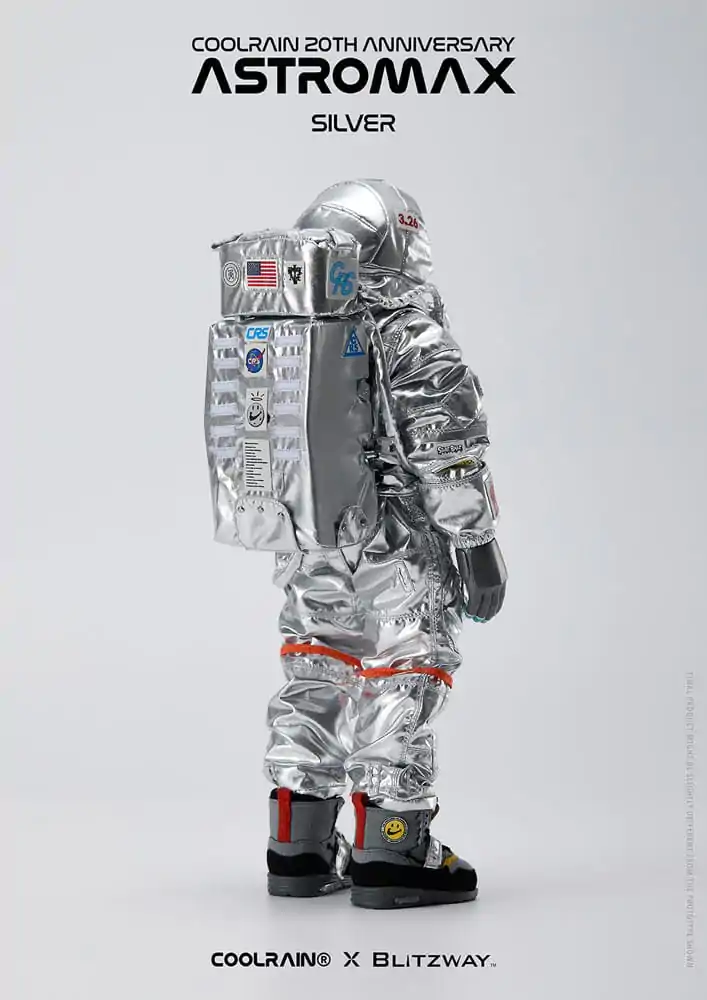 Coolrain Blue Labo Series Action Figure 1/6 Astromax (Silver Version) 32 cm product photo