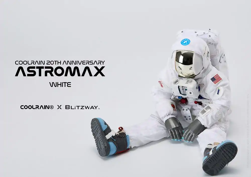 Coolrain Blue Labo Series Action Figure 1/6 Astromax (White Version) 32 cm product photo