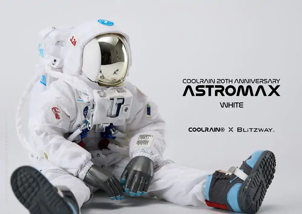 Coolrain Blue Labo Series Action Figure 1/6 Astromax (White Version) 32 cm product photo