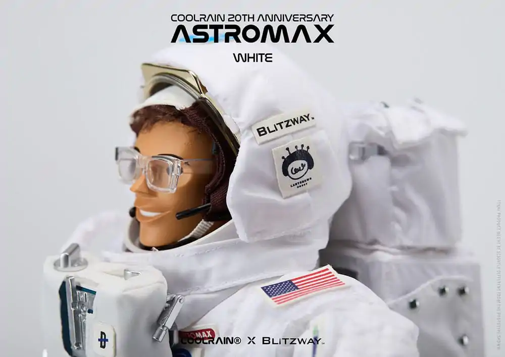 Coolrain Blue Labo Series Action Figure 1/6 Astromax (White Version) 32 cm product photo