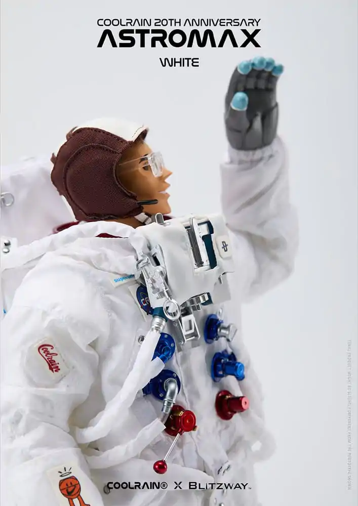 Coolrain Blue Labo Series Action Figure 1/6 Astromax (White Version) 32 cm product photo