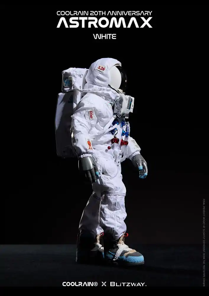 Coolrain Blue Labo Series Action Figure 1/6 Astromax (White Version) 32 cm product photo