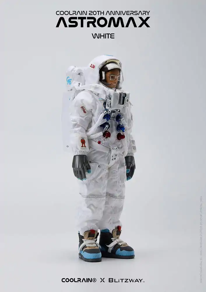 Coolrain Blue Labo Series Action Figure 1/6 Astromax (White Version) 32 cm product photo