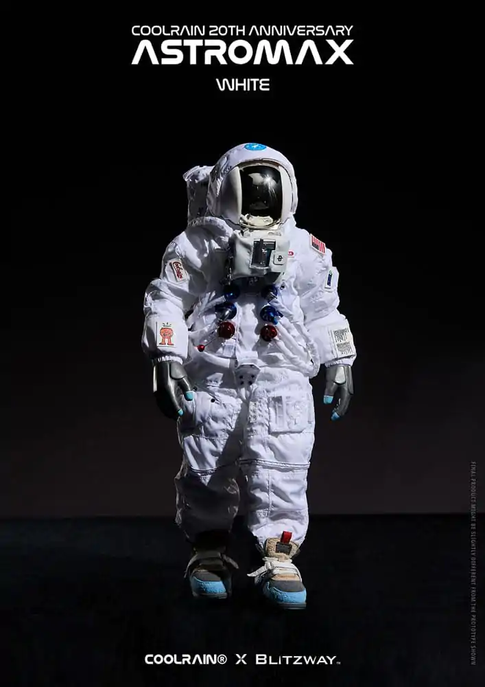 Coolrain Blue Labo Series Action Figure 1/6 Astromax (White Version) 32 cm product photo
