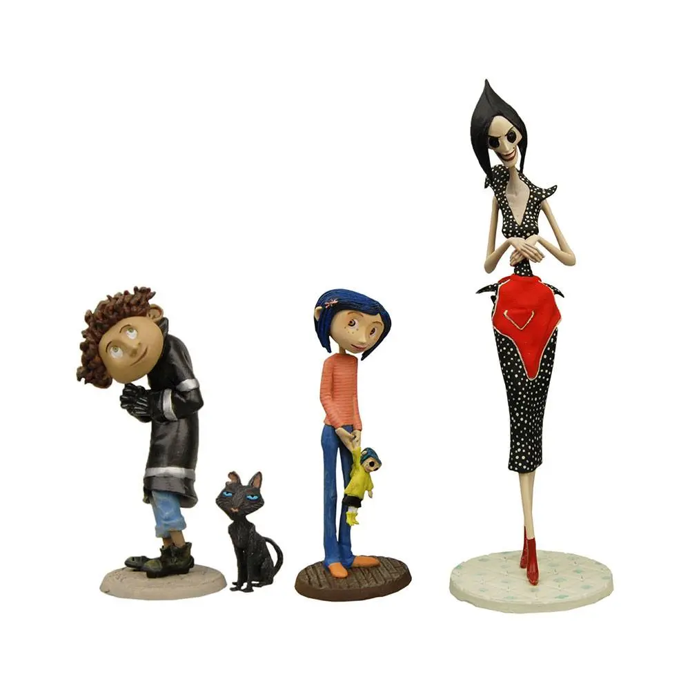 Coraline PVC Figures 4-Pack Best Of 3-14 cm termékfotó