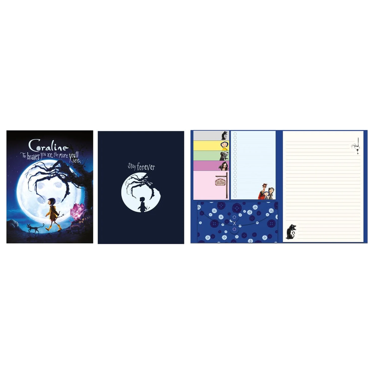 Coraline Other World notepad pack product photo