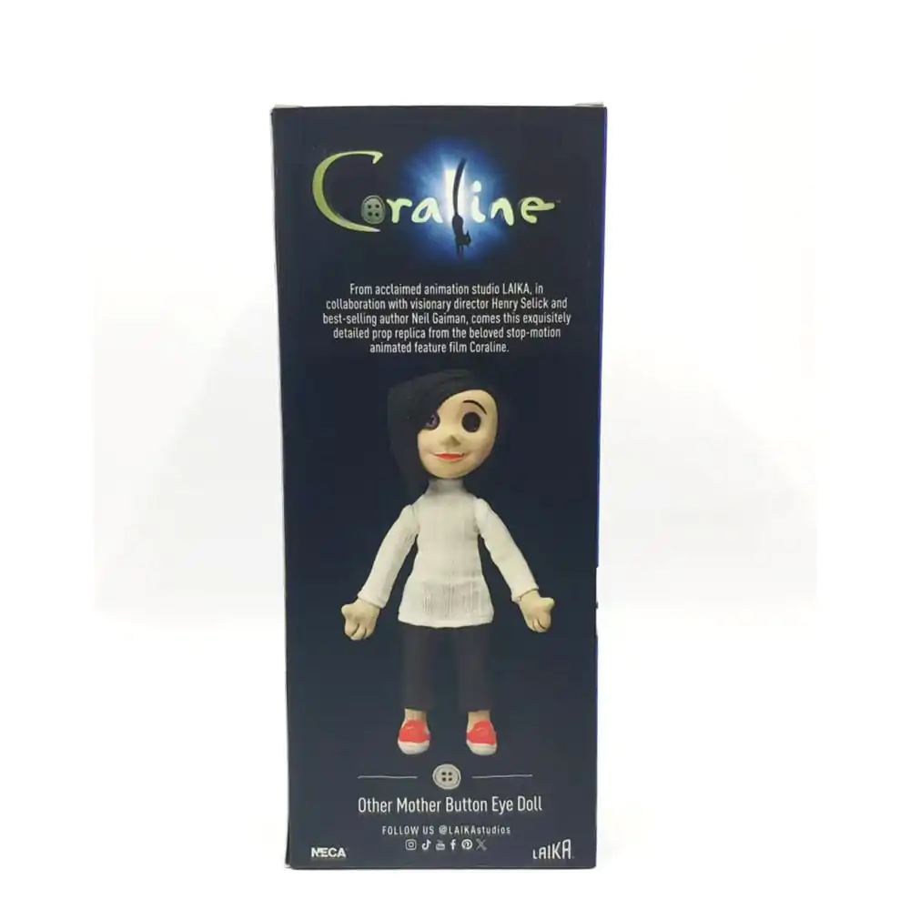 Coraline Plush Figure Other Mother (Button Eyed Doll) 20 cm product photo
