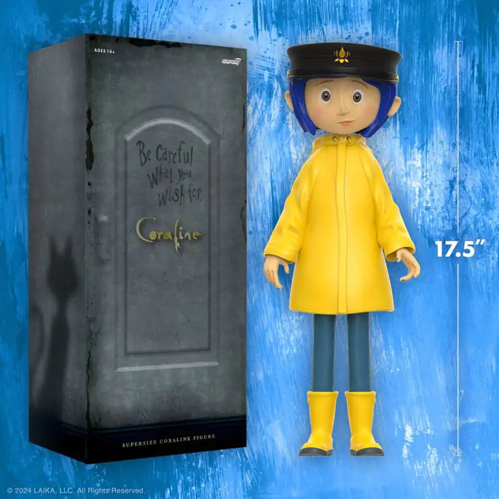 Coraline Supersize Vinyl Action Figure Coraline with Hat 40 cm product photo