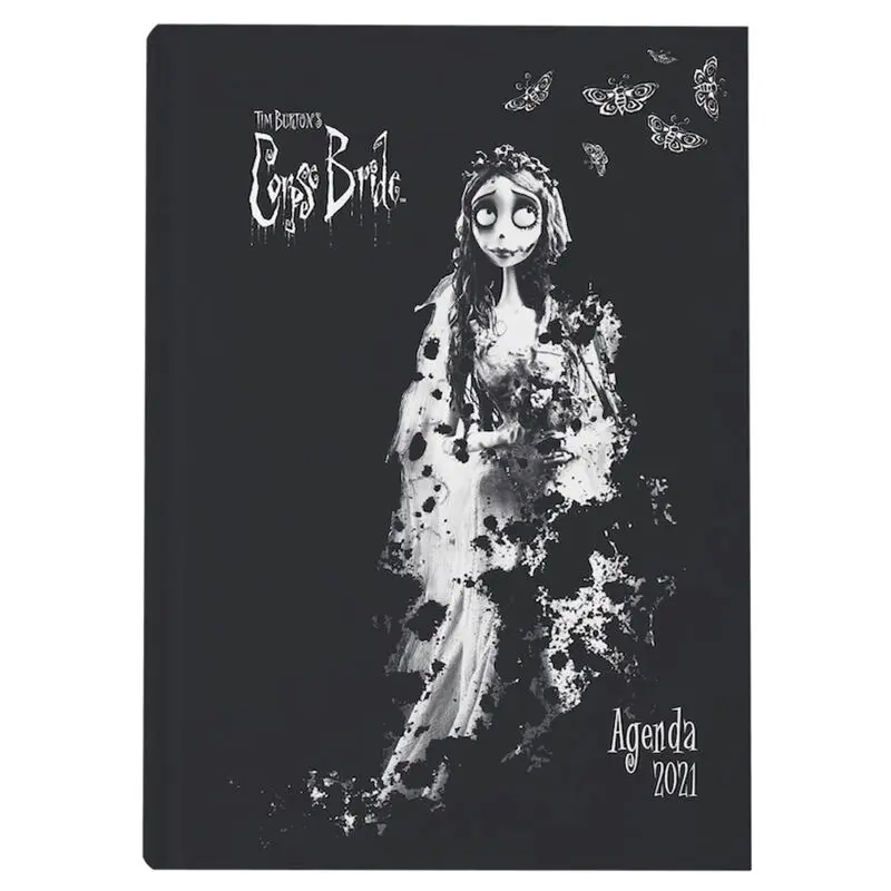 Corpse Bride Emily 2021 diary product photo