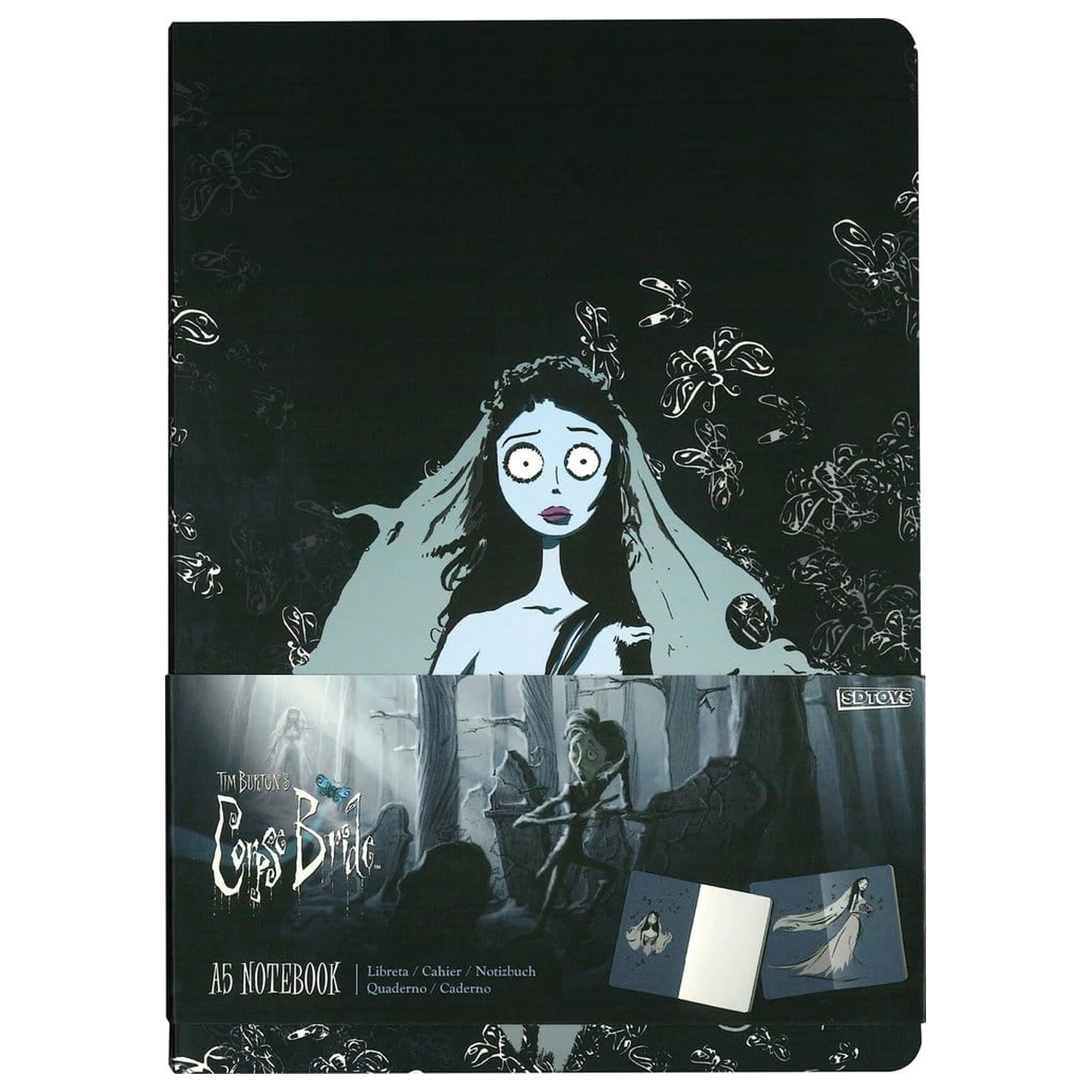 Corpse Bride Softcover Notebook Emily 21 cm product photo