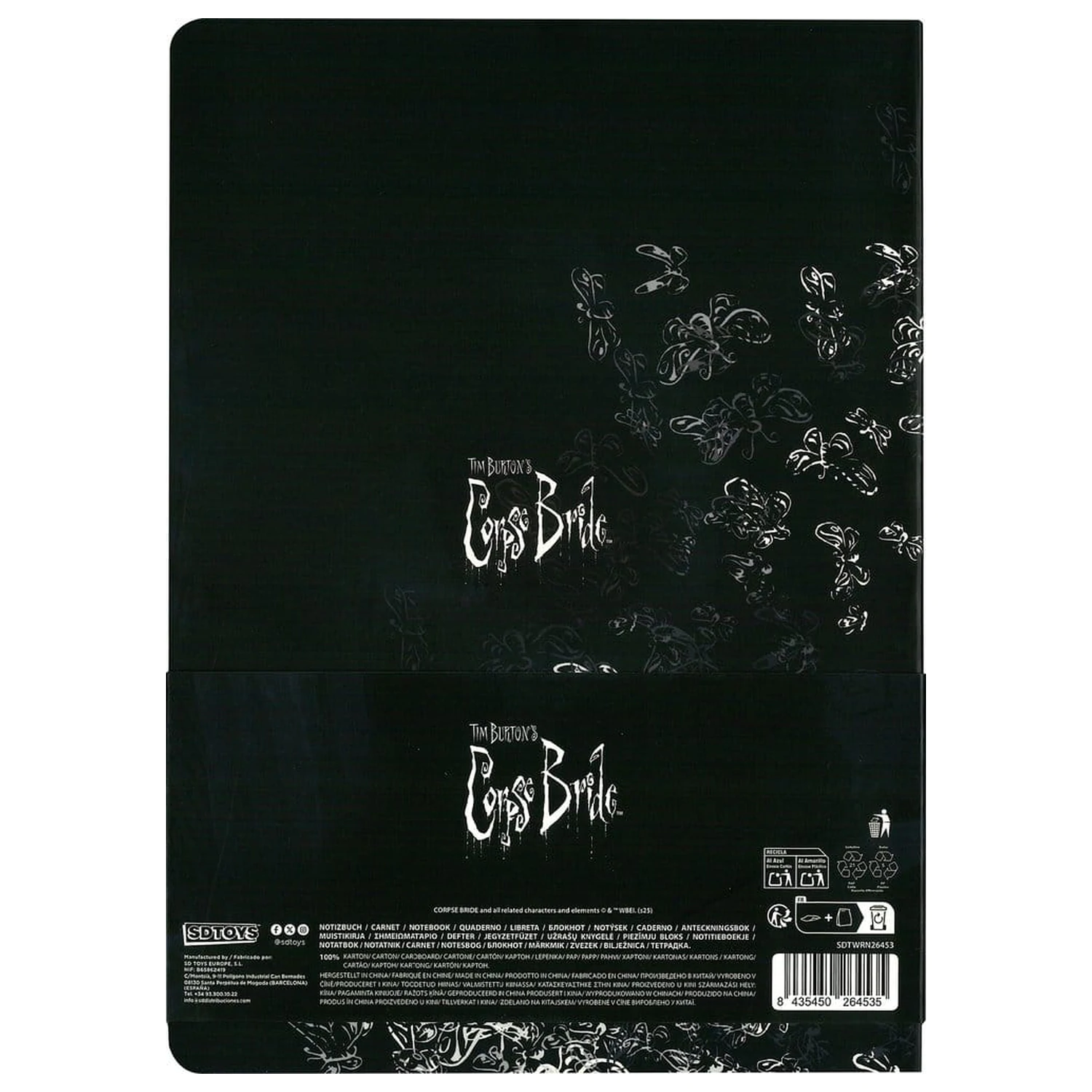 Corpse Bride Softcover Notebook Emily 21 cm product photo