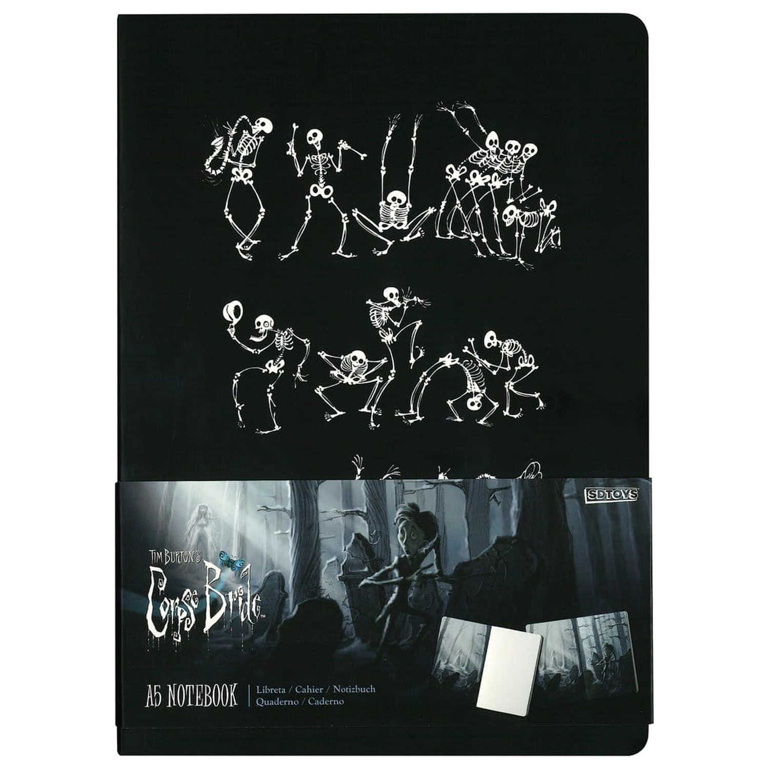 Corpse Bride Softcover Notebook Skeleton ver. B 21 cm product photo