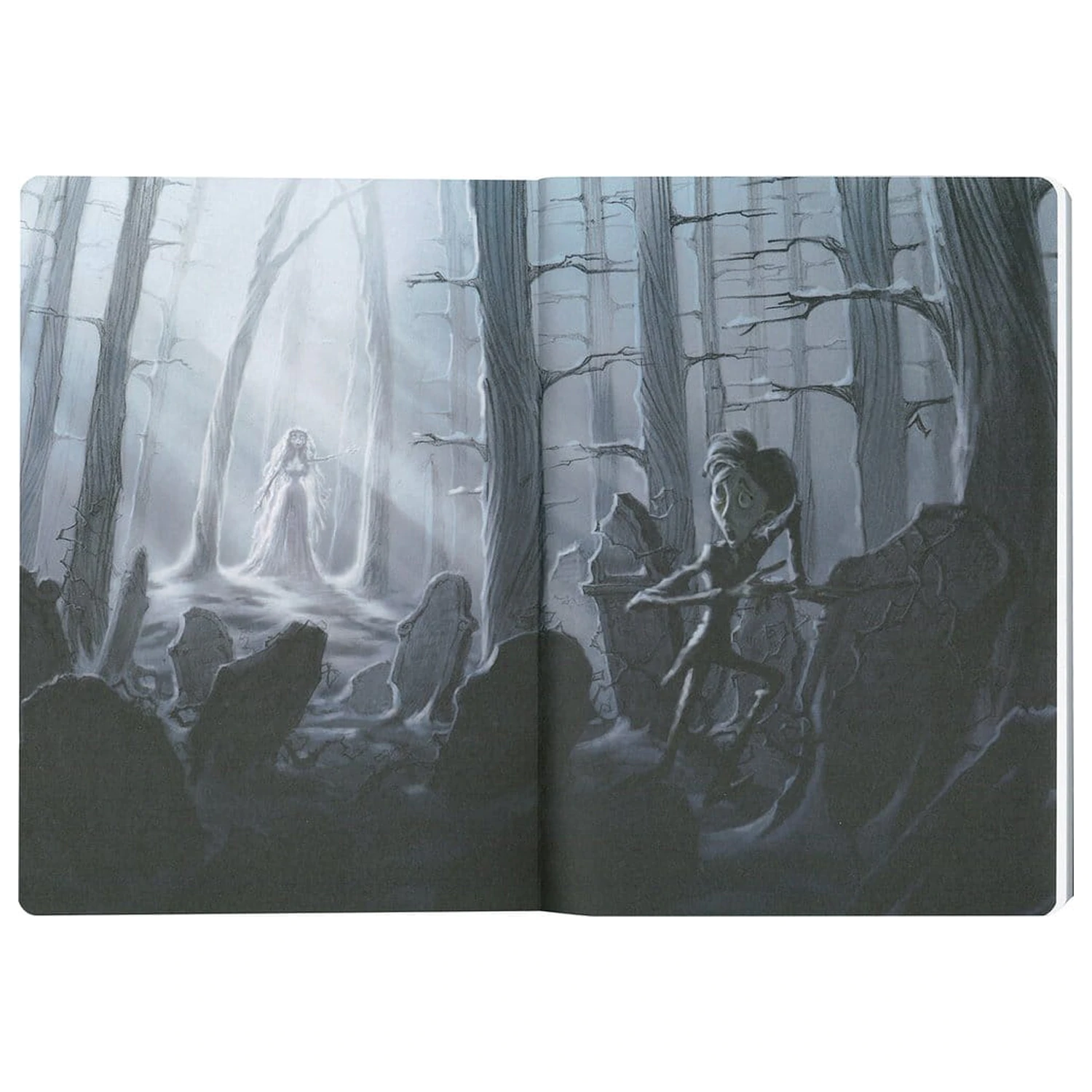 Corpse Bride Softcover Notebook Skeleton ver. B 21 cm product photo
