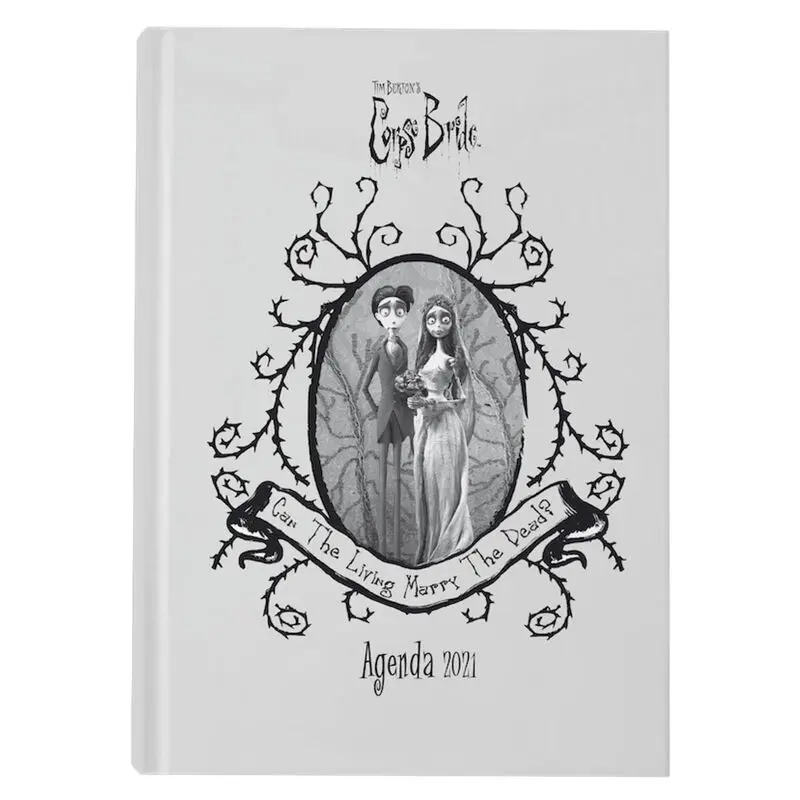 Corpse Bride Victor and Emily 2021 diary product photo