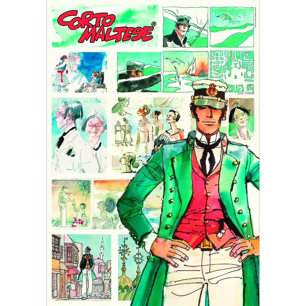 Corto Maltese puzzle 1000pcs product photo