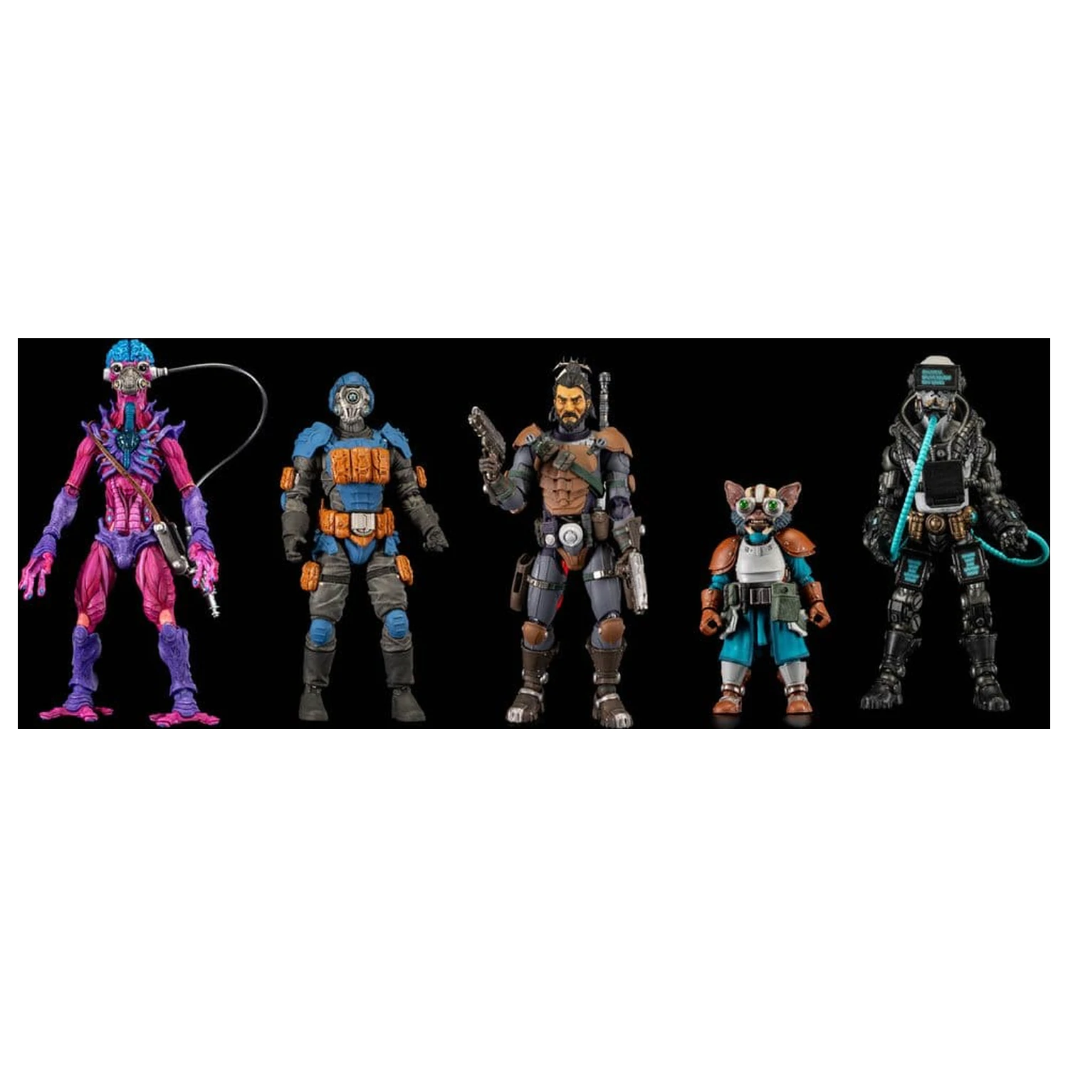 Cosmic Legions Action Figure Accessory Heads Pack product photo
