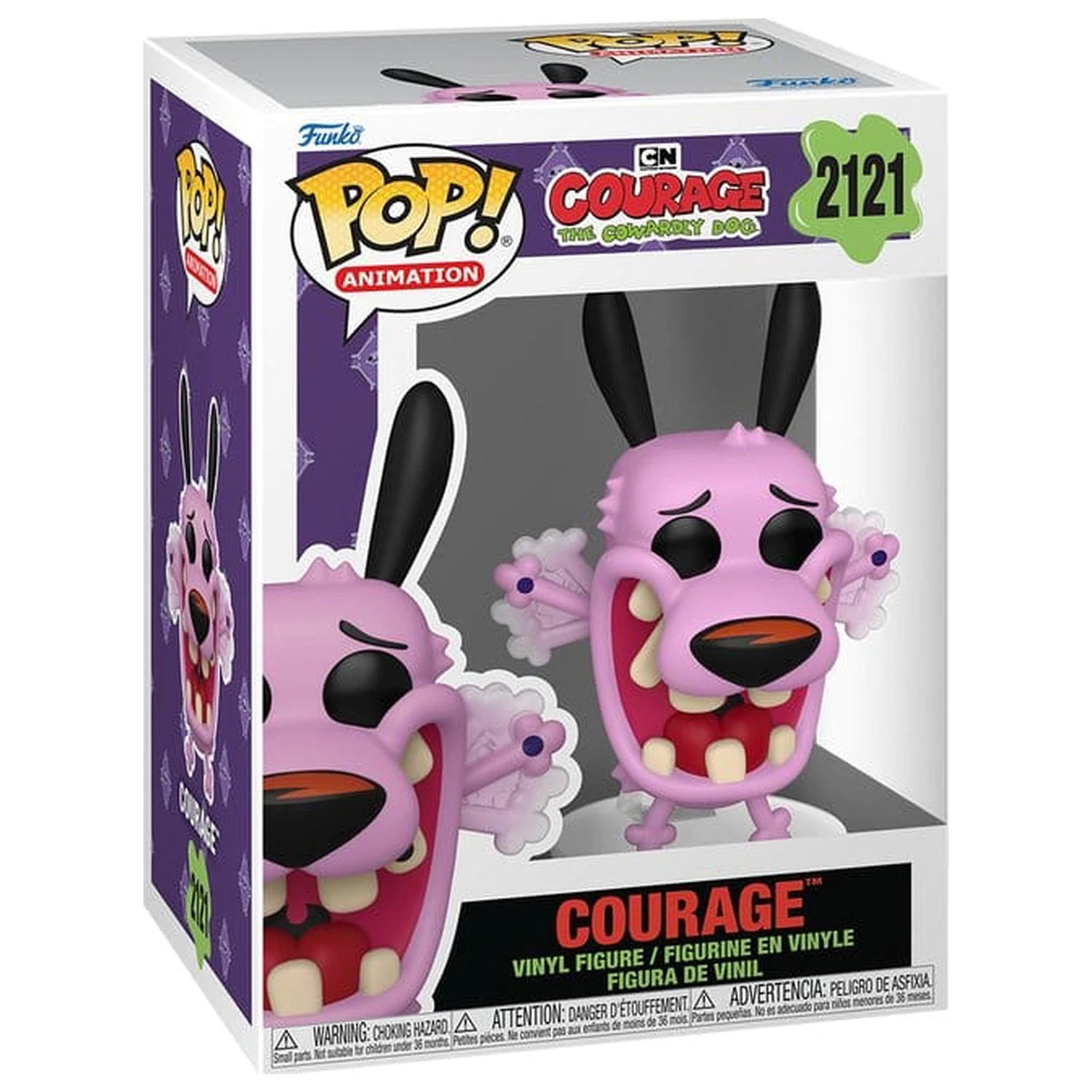 Courage the Cowardly Dog Funko POP! Animation Vinyl Figure Courage 9 cm product photo