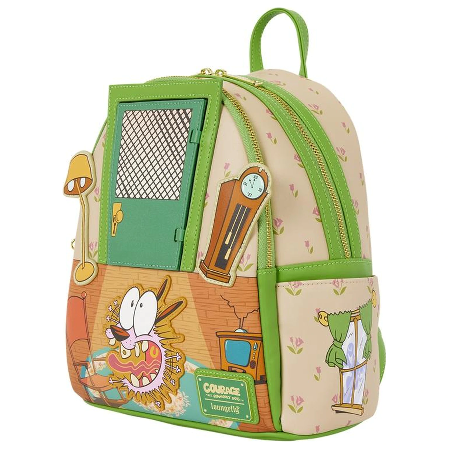 Courage the Cowardly Dog Mini Backpack Loungefly product photo