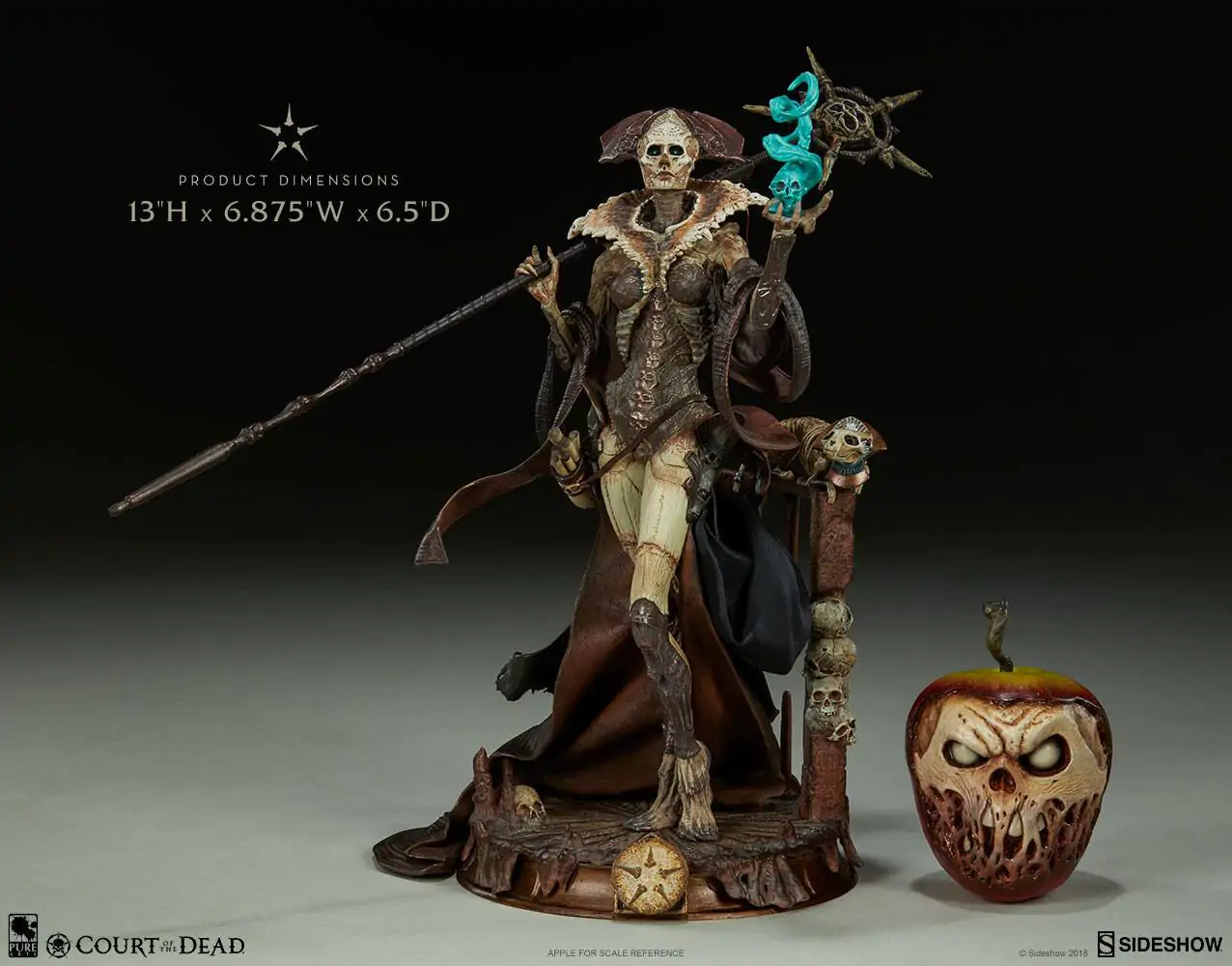 Court of the Dead PVC Statue Xiall - Osteomancers Vision 33 cm product photo