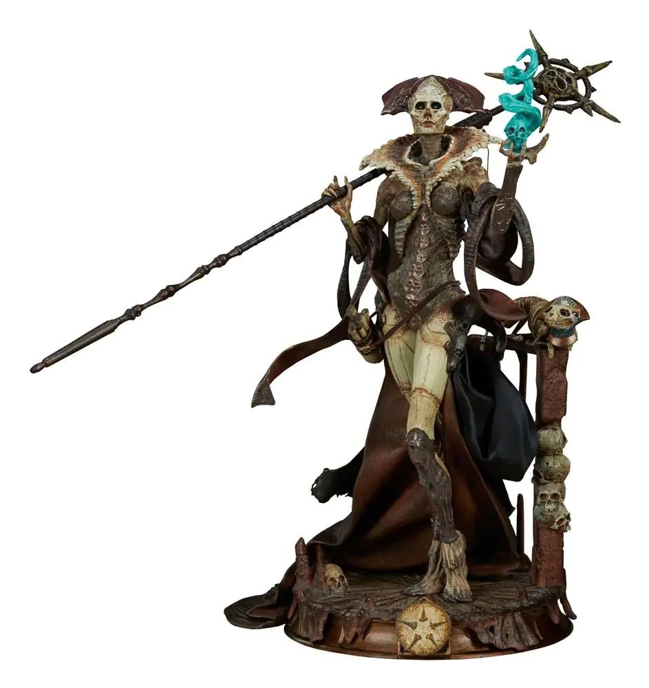 Court of the Dead PVC Statue Xiall - Osteomancers Vision 33 cm product photo