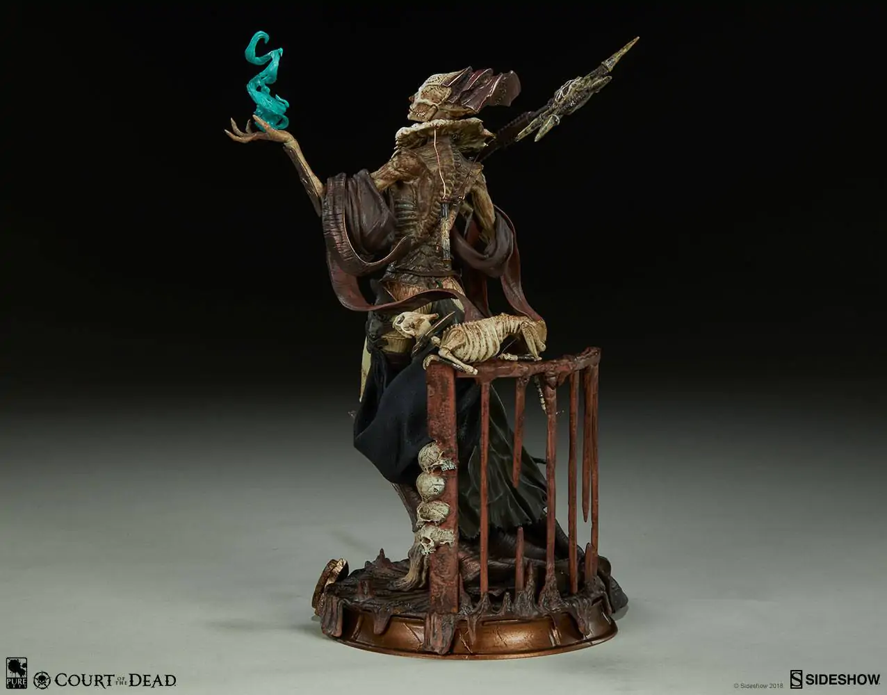 Court of the Dead PVC Statue Xiall - Osteomancers Vision 33 cm product photo