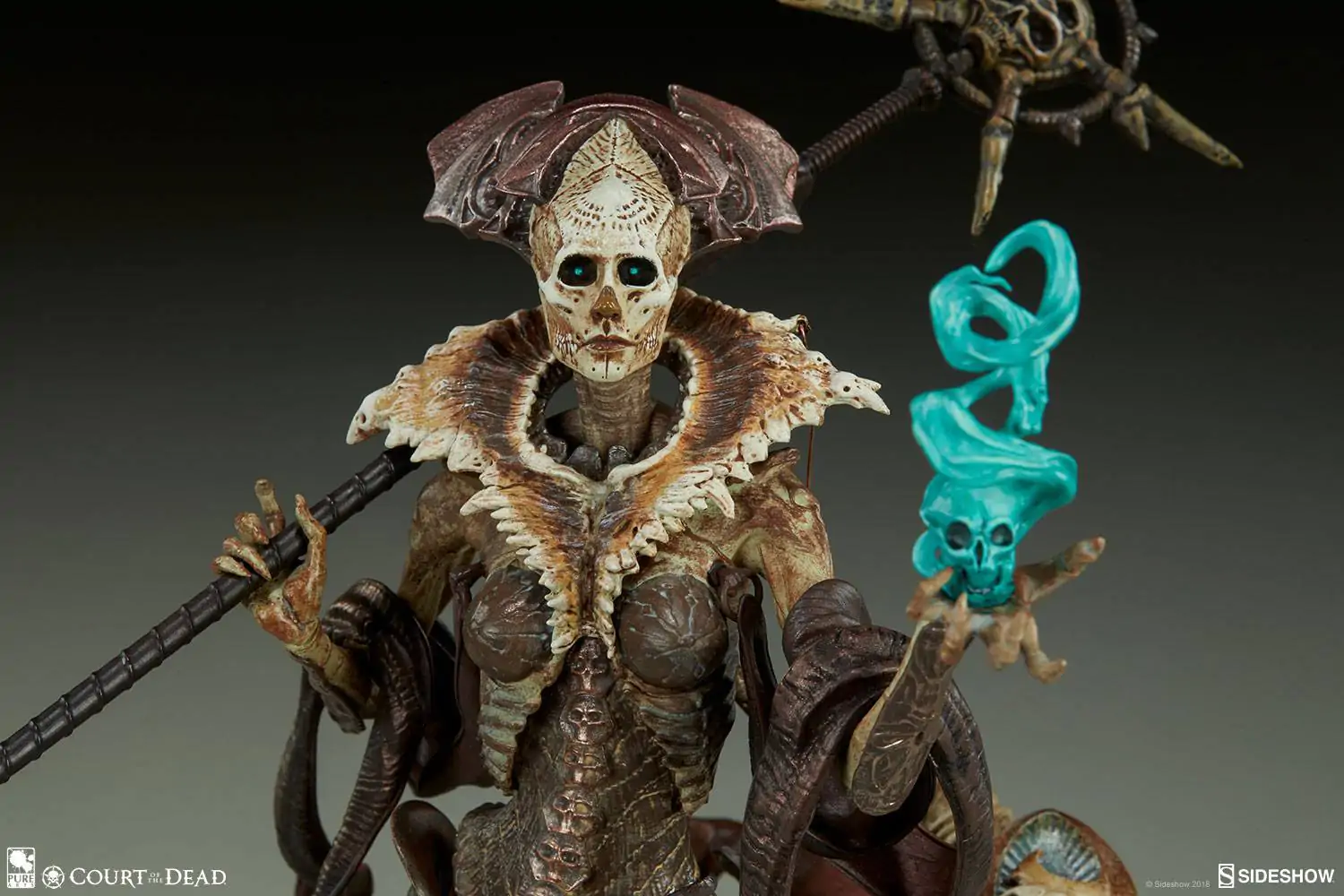 Court of the Dead PVC Statue Xiall - Osteomancers Vision 33 cm product photo