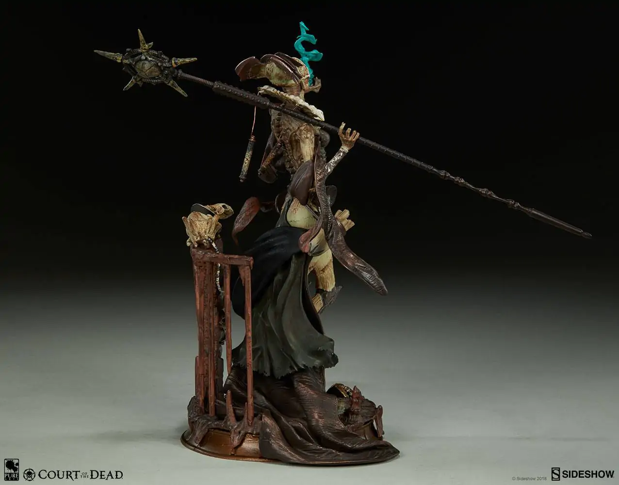 Court of the Dead PVC Statue Xiall - Osteomancers Vision 33 cm product photo