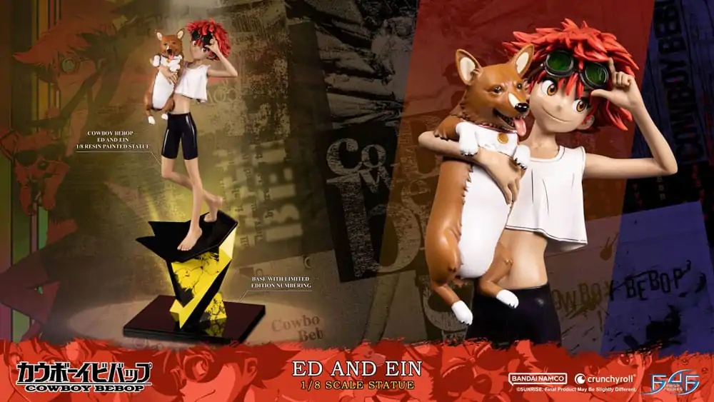 Cowboy Bebop Statue 1/8 Ed & Ein 28 cm termékfotó