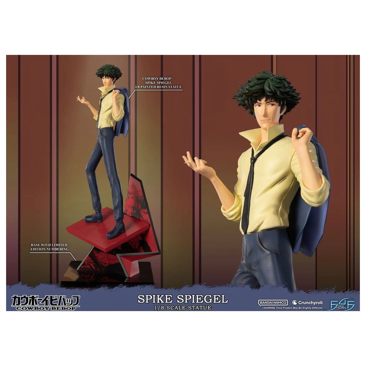 Cowboy Bebop Resin Statue 1/8 Spike Spiegel 34 cm product photo