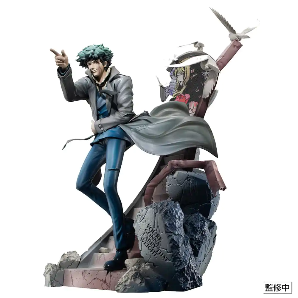 Cowboy Bebop PVC Statue 2nd GIG Spike Spiegel Daybreak 27 cm termékfotó